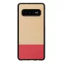 Etui na smartfona man and wood do Galaxy S10 — miss match czarny