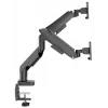Uchwyt na monitory LC-Power LC-EQ-A34B-D 34 cale Biurko Czarny Zacisk 40 kg