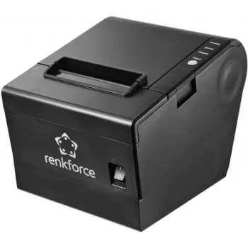 Renkforce RF-5469254 Drukarka termotransferowa Transfer termiczny 203 x 203 dpi Szerokość etykiety (maks.): 80 mm USB, RS-232, LAN (RF-5469254)