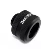 Złącze XSPC G1/4 do rurki sztywnej 14 mm, czarny mat - 8 sztuk