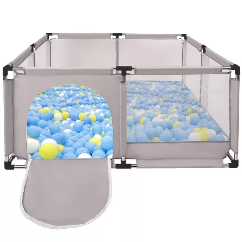 Extralink Kids Playpen, Suchy Basen Plac Zabaw Dla Dzieci, Składany 126x126cm Basen Na Piłki K-458