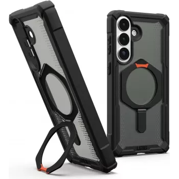 UAG Urban Armor Gear Plasma XTE Kickstand Case with Magnet Module | Samsung Galaxy S26+ | Czarny/pomarańczowy | 214523114097 (214523114097)