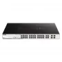 Przełącznik sieciowy D-Link DGS-1210-28MP/E zarządzany L2 Gigabit Ethernet (10/100/1000) Power over Ethernet (PoE) 1U Czarny, Szary