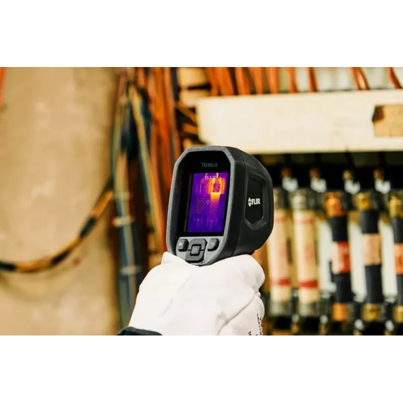 Kamera termowizyjna FLIR TG165-X MSX –25 do +300 °C 80 x 60 pikseli 8,7 Hz MSX®, zintegrowana lampa LED, aparat cyfrowy