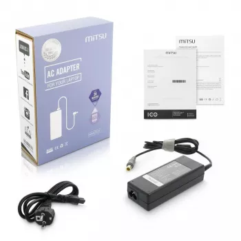 Ładowarka do notebooka MITSU 20V 4.5A (wtyk cylindryczny 8.0x5.5 mm) do Lenovo