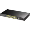 Przełącznik zarządzalny Cudy GS2028PS4 L2 Gigabit Ethernet 24 porty PoE 1U Czarny