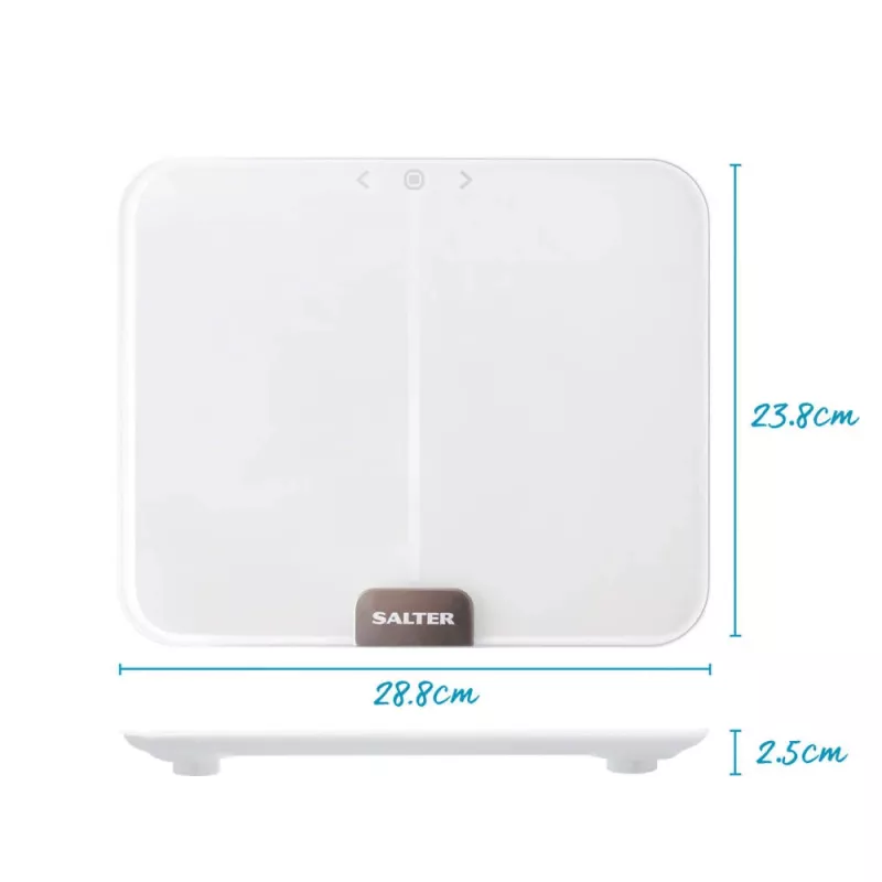 Waga Salter 9164 WH3RJLEU16 Ghost Compact Analyser Biała