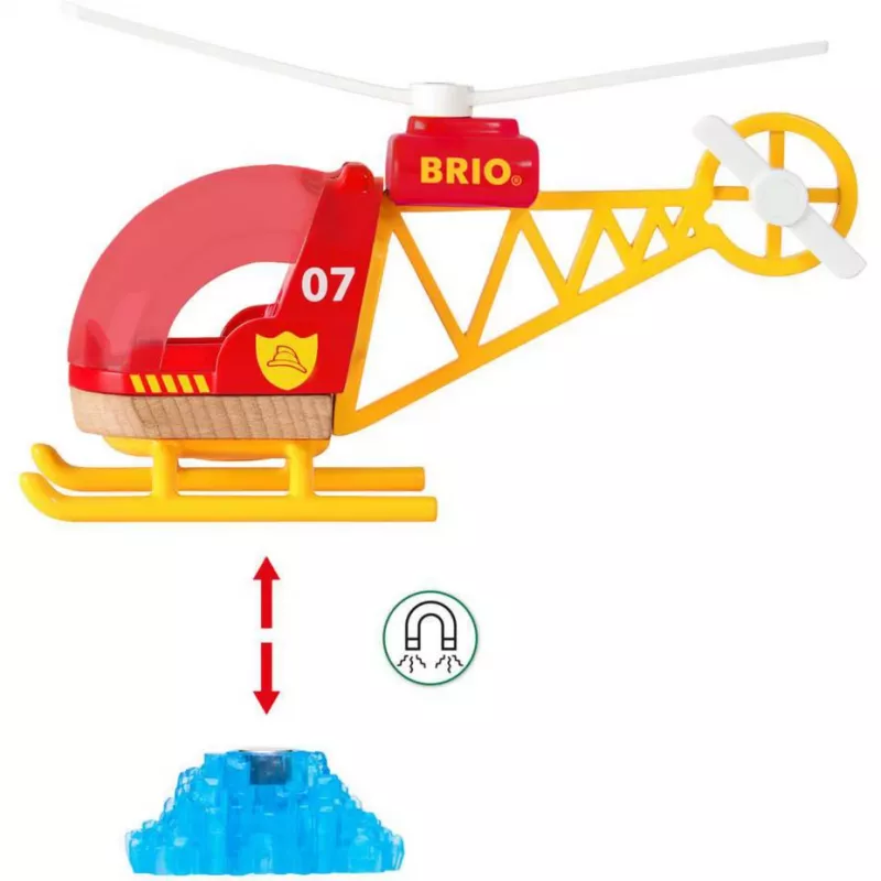 Zestaw spiralny Ravensburger Brio Mega – akcesorium do drewnianych torów kolejowych