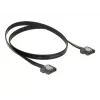 Kabel SATA DeLOCK 83841 0,5 m SATA III 7-pin Czarny