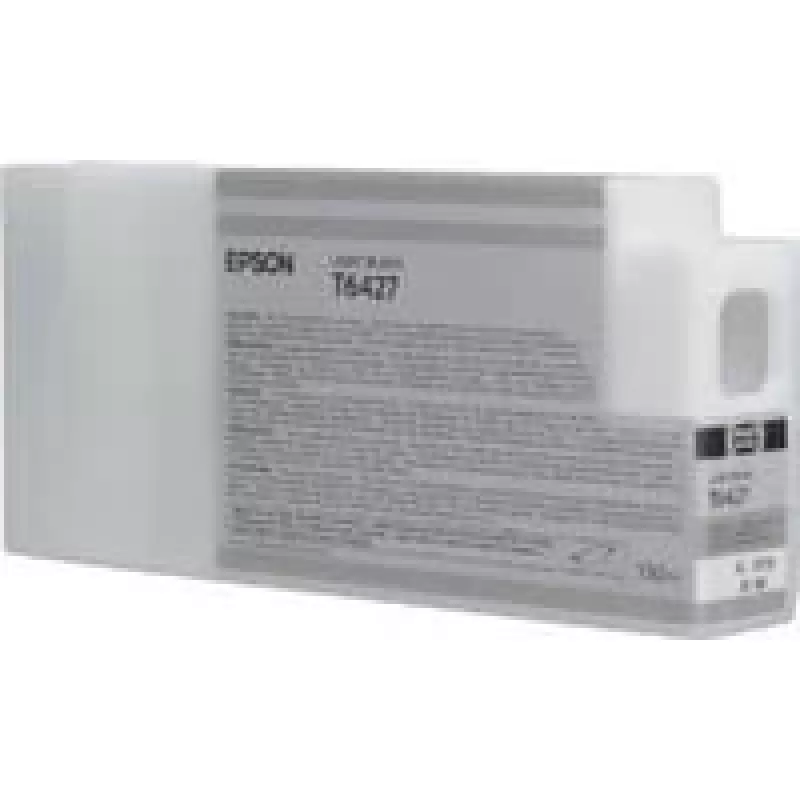 Epson T6427 Wkład z jasnoczarnym tuszem (150 ml), Standardowa wydajność, Jasnoczarny, Tusz pigmentowy, 150 ml, 1 szt.