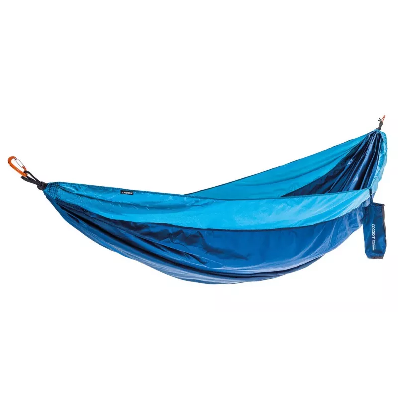 Hamak Cocoon HD114-SET Hamak wiszący 1 osob. Nylon, poliester Niebieski