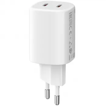 Ładowarka Xiaomi Nano Turbo 45W biała — 2× USB‑C AC wewnętrzna do smartfonów i tabletów