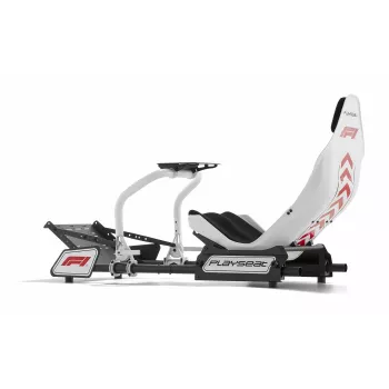 Uniwersalny fotel gamingowy Playseat Formula Instinct F1 Edition Wyściełane siedzisko Czarny Biały