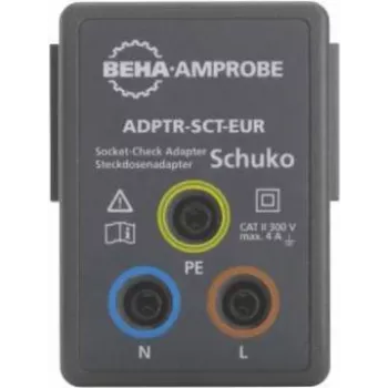 Beha Amprobe Adapter ADPTR-SCT-EUR Socket Test Adapter ADPTR-SCT-EUR, 4854899 (4854899)