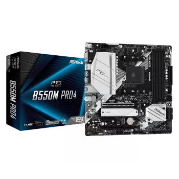 ASRock B550M Pro4 AM4 Micro-ATX Motherboard