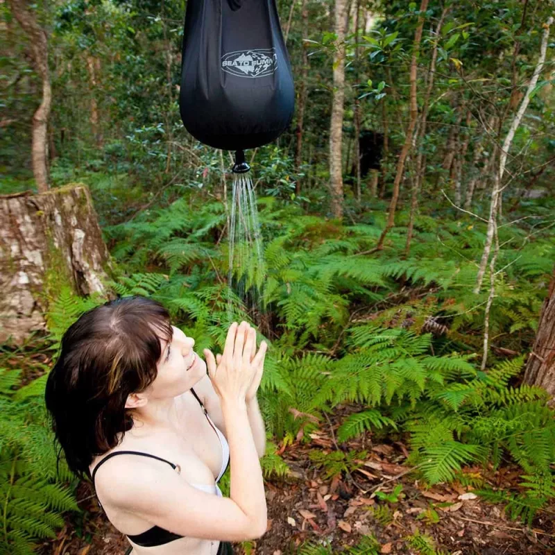 Przenośny prysznic kieszonkowy SEA TO SUMMIT APSHOWER/UNI/UNI — 10 L, wąż 6 m, nylon 70D, 120 g