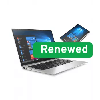 HP Renew Grade B | EliteBook x360 1030 G7 | 13,3 cala | FHD | i5-10210U | 8 GB | SSD | 256 GB | Intel UHD Graphics | Windows 11 Pro | Klawiatura szwedzka/naklejki ENG | 12 mies.
