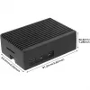 Obudowa INTER-TECH do Raspberry Pi 5 — ODS-739, kompaktowa konstrukcja