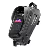 Rockbros B68-1 Torba na ramę rowerową Kieszeń na telefon 1,7 l Czarna