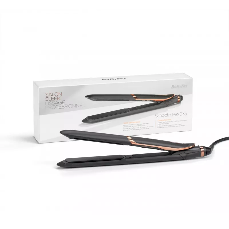 BaByliss ST394E hair styling tool Straightening iron Warm Czarny 42 W 3 m