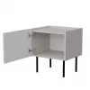 Szafka nocna Cama LUCCA, cama meble, 47x40x52 cm, kaszmir, MDF/płyta wiórowa, zestaw 2 szt.
