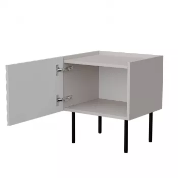 Szafka nocna Cama LUCCA, cama meble, 47x40x52 cm, kaszmir, MDF/płyta wiórowa, zestaw 2 szt.