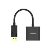 Adapter UNITEK Y-5118E DisplayPort na VGA, czarny, męski
