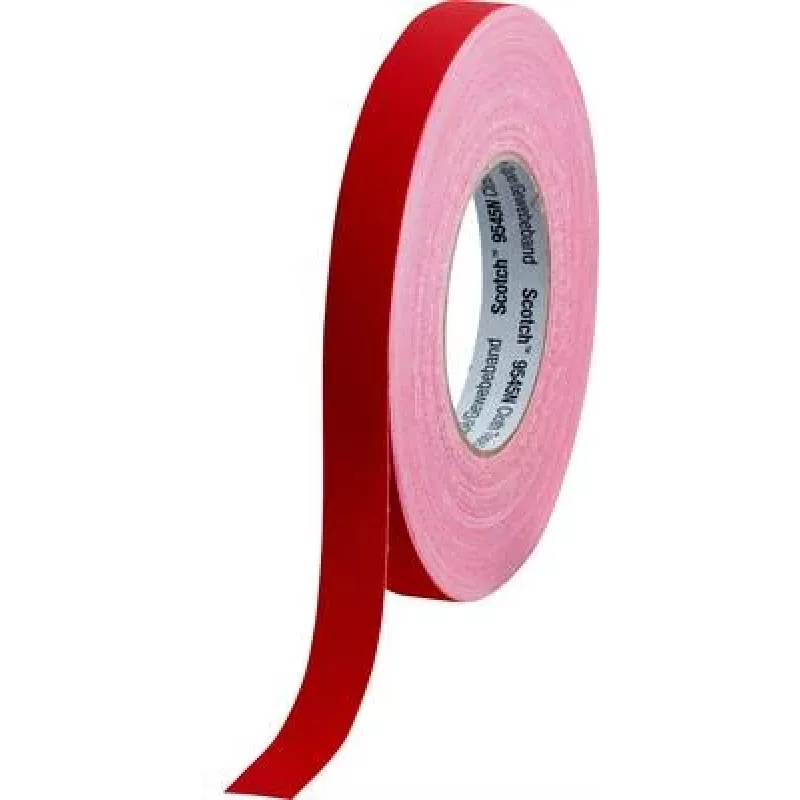 Taśma duct tape 3M 9545NR19 Do użytku wewnątrz pomieszczeń 50 m Polichlorek winylu (PVC) Czerwony