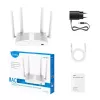 Stołowy router bezprzewodowy Cudy WR1300S — Dwupasmowy 2.4/5 GHz, Wi‑Fi 5, Gigabit Ethernet, 4 LAN, USB, 4 anteny
