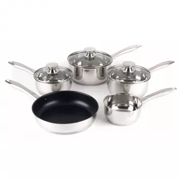 Zestaw garnków Russell Hobbs BW06572EU72 — 5-elementowy zestaw ze stali nierdzewnej