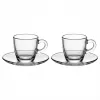 Zestaw do kawy Moka BIALETTI Moka-Tassen Set Glass ISTITUZIONALE 2 filiżanki