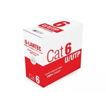 Kabel sieciowy A-LAN KIU6PVC305Q 305 m Kat.6 U/UTP (UTP) Szary