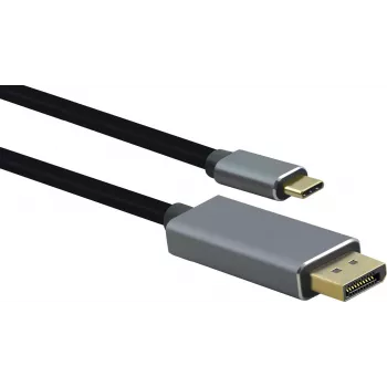 Kabel USB 3.1 Type-C do DisplayPort helos 288365, długość 1,8 m