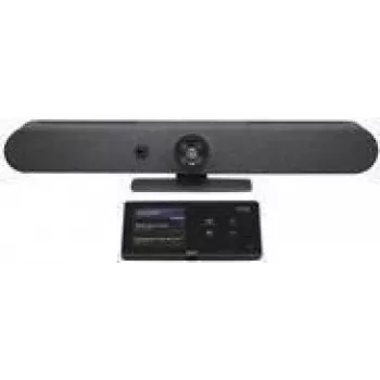 Logitech Small Room z Tap + Rally Bar Mini dla Microsoft Teams Room na Androidzie - zestaw do wideokonferencji (listwa wideo, kontroler dotykowy)