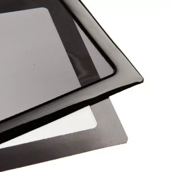 Filtr przeciwkurzowy do chłodnic 240 mm DEMCiflex DF0031 — czarna ramka i czarna siatka