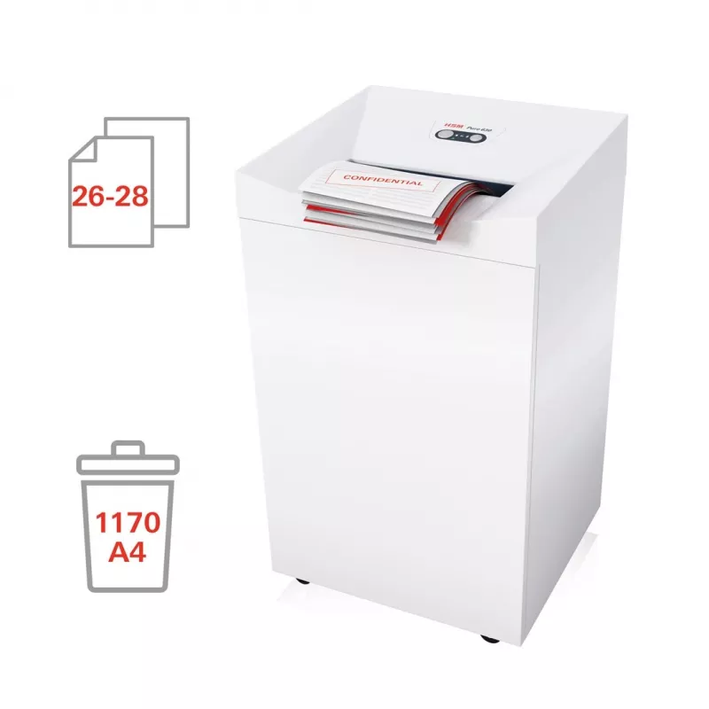 Niszczarka HSM Pure 630, 130 l, 3,9 mm