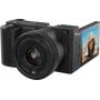 Easypix VX6430 Aparat cyfrowy 64 Megapiksele Zoom optyczny 10 x Czarny Wideo 4K (20205)