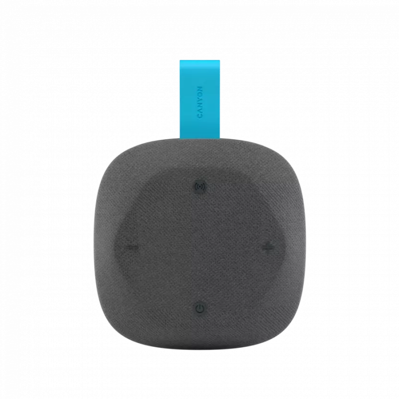 Canyon Hexagon 10 - Głośnik Bluetooth 5.3 - USB-C - Czytnik kart - IPX5 - niebiesko-szary
