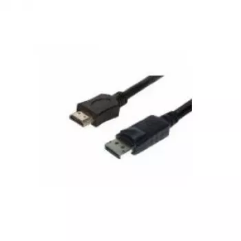 Kabel wideo adapter Helos 118779 5 m DisplayPort HDMI Czarny