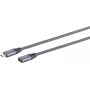 Kabel USB S/CONN 13-46010 USB 3.2 Gen 2x2 0,5 m Czarny