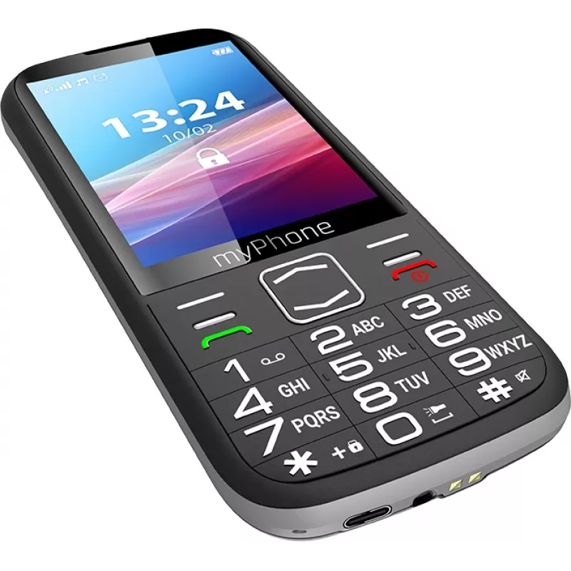 myPhone HALO 4 LTE | Czarny | 3,5 cala | TFT | 128 MB | 64 MB | Dual SIM | 3G | Bluetooth | Rozdzielczość aparatu głównego 2 MP | 2500 mAh