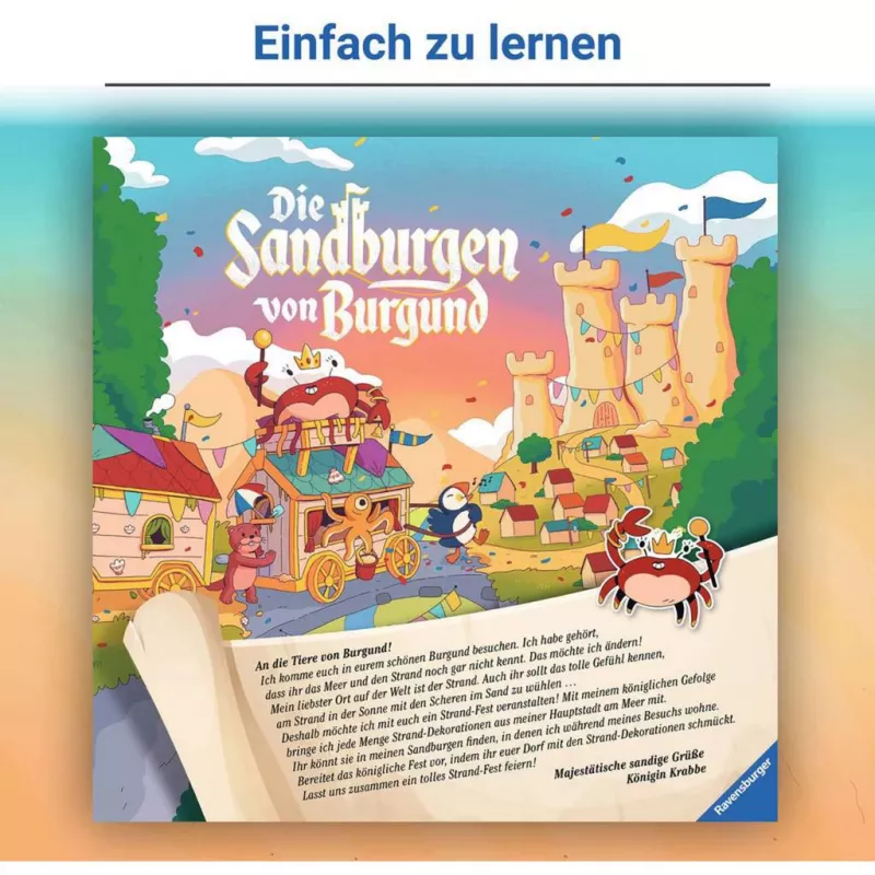 Ravensburger Die Sandburgen von Burgund, Brettspiel