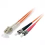 Equip LC/ST światłowodowy kabel krosowy, OS2, 5.0m, 5 m, OS2, LC, ST