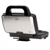 Opiekacz do kanapek Adler AD 3043, 1300 W, płyty z powłoką nieprzywierającą, 2 kanapki, powierzchnia grillowa 285×152 mm, czarny