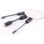 Zestaw adapterów ShiverPeaks 10-01020 — HDMI-A na DisplayPort / Mini / USB-C