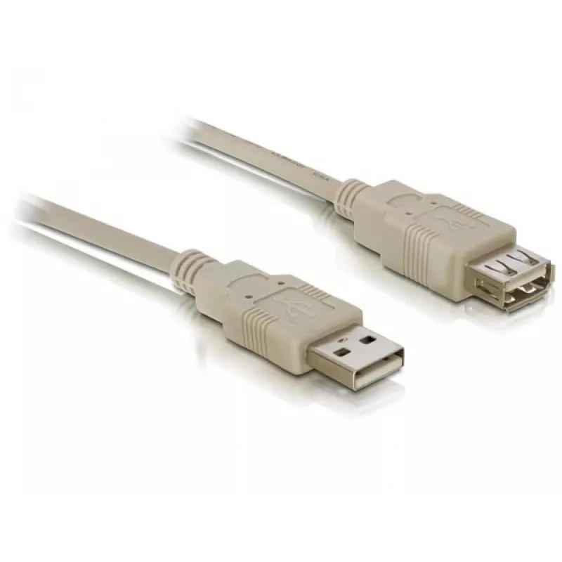 Przedłużacz USB 2.0 DeLOCK 82240 3 m szary