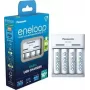 PANASONIC BASIC ŁADOWARKA USB + 4x AA ENELOOP 2000 mAh