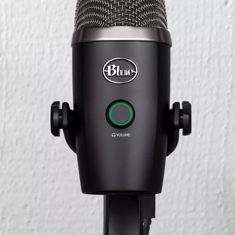 Logitech Yeti Nano, mikrofon biurkowy, 20 - 20000 Hz, 0,5%, 24 bity, 48 kHz, 4,5 mV/Pa