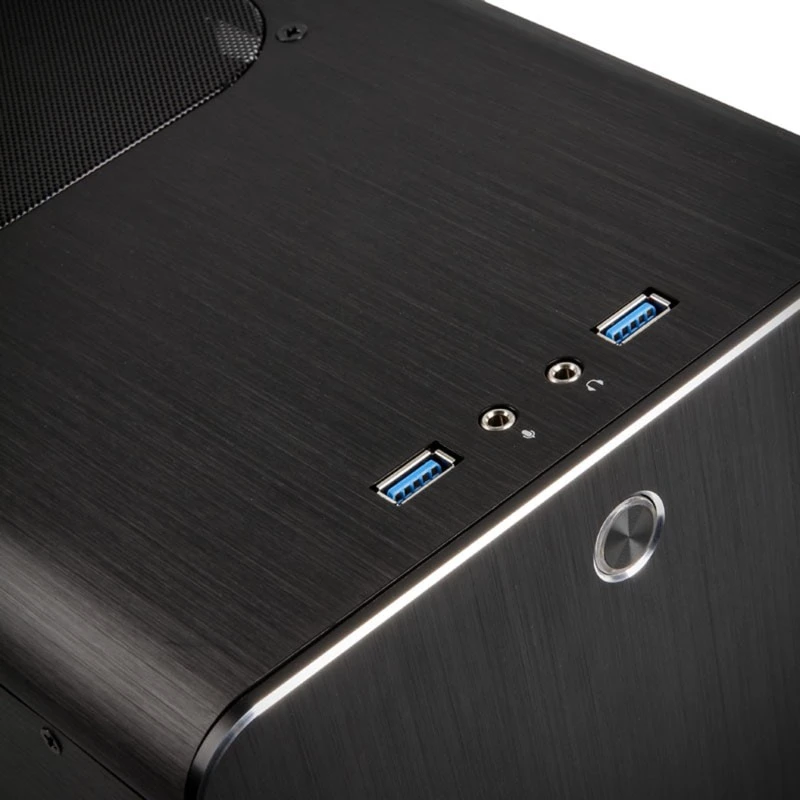 RAIJINTEK METIS PLUS ALS Obudowa Mini-ITX - czarna - Obudowa - Mini-ITX