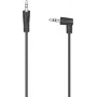 Kabel audio Hama 00200722 0,5 m 3,5 mm męski do męskiego czarny